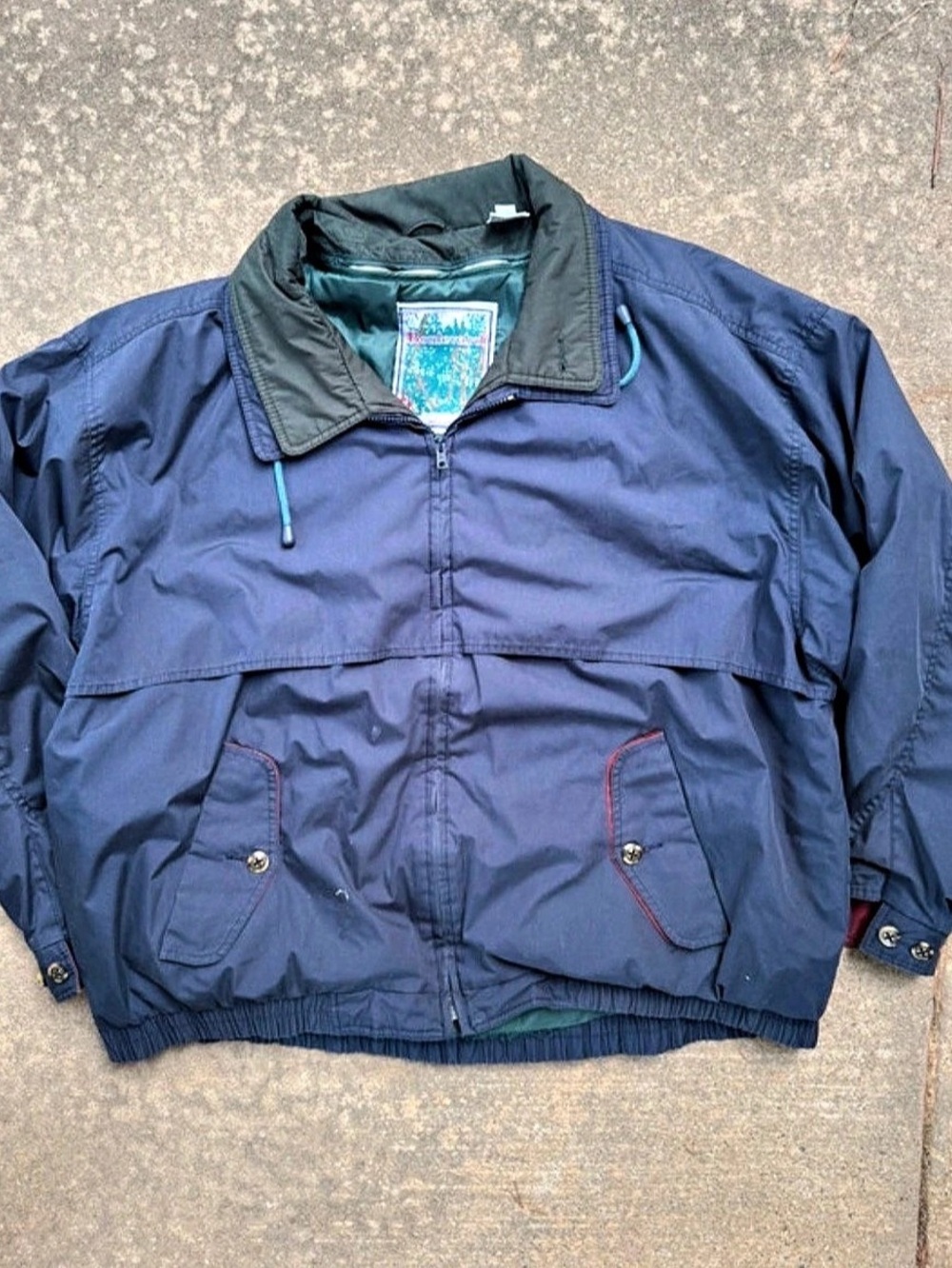 Boulevard Men's Blue Lightweight Jacket